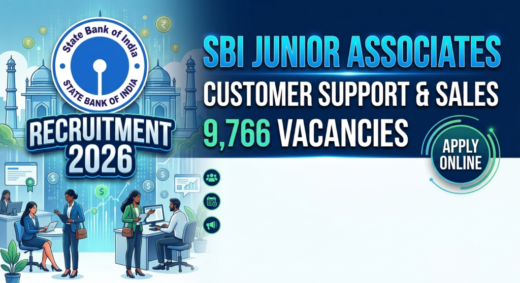 SBI Clerk Recruitment 2026
